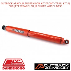 OUTBACK ARMOUR SUSPENSION KIT FRONT (TRAIL KIT A) WRANGLER JK SHORT WHEEL BASE